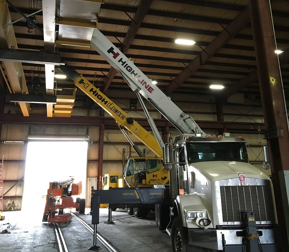 HighLine Crane & Rigging Trucks